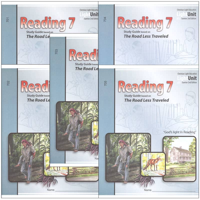 The Road Less Traveled Reading 7 LightUnit Set Sunrise 2nd Edition | Christian Light