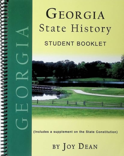 Georgia State History from a Christian Perspective Student Book only