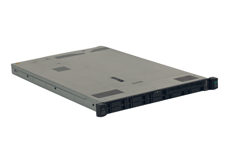 HP DL360 Generation 10 with (2) Intel Xeon Gold 6142, 128GB RAM, (8) 600GB 10K HDD