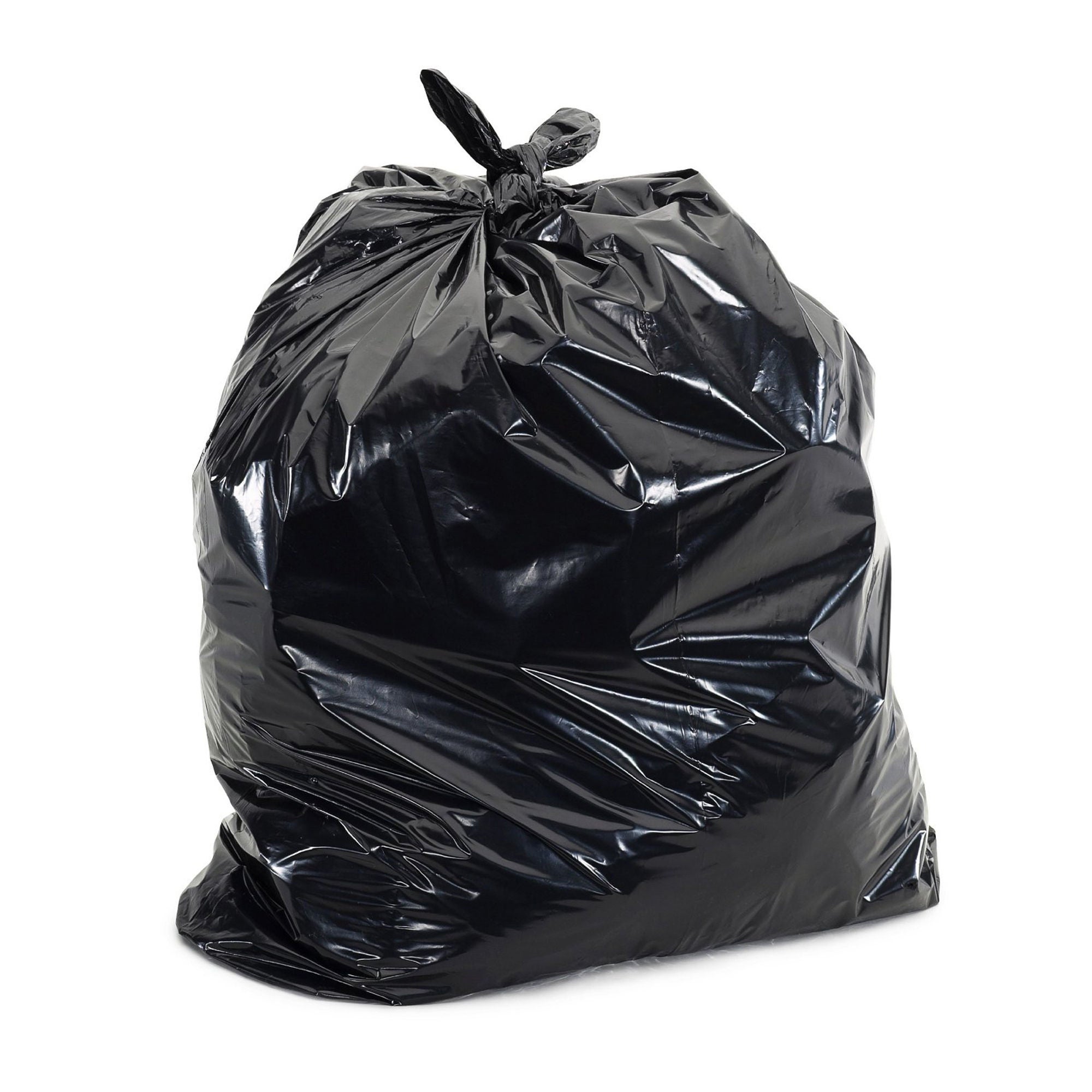 Colonial Bag Extra Heavy Duty Trash Bag, Black, 60 gal. MK 852409