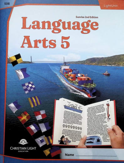 Christian Light Language Arts LightUnit 508 Sunrise 2nd Edition