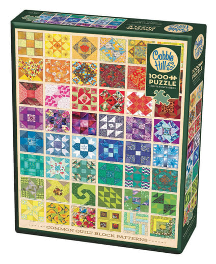 Cobble Hill Common Quilt Blocks Puzzle (1000 piece)