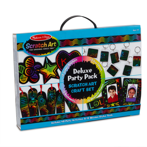 Melissa & Doug Scratch Art Deluxe Party Pack