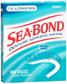 SeaBond Denture Adhesive Wafers for Lower Dentures MK 747503