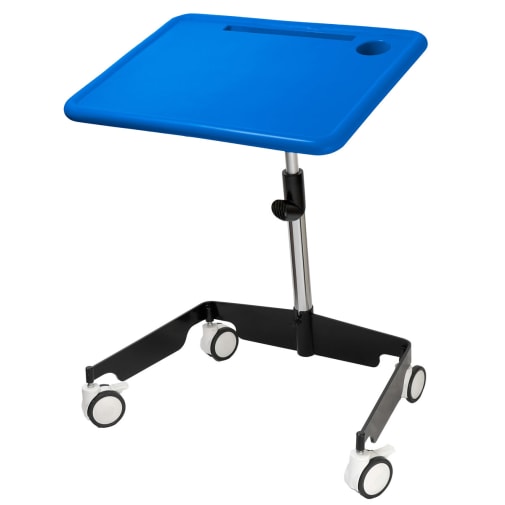 Kore Design Kids Sit-Stand Mobile Student Desk 31" to 38" - Blue