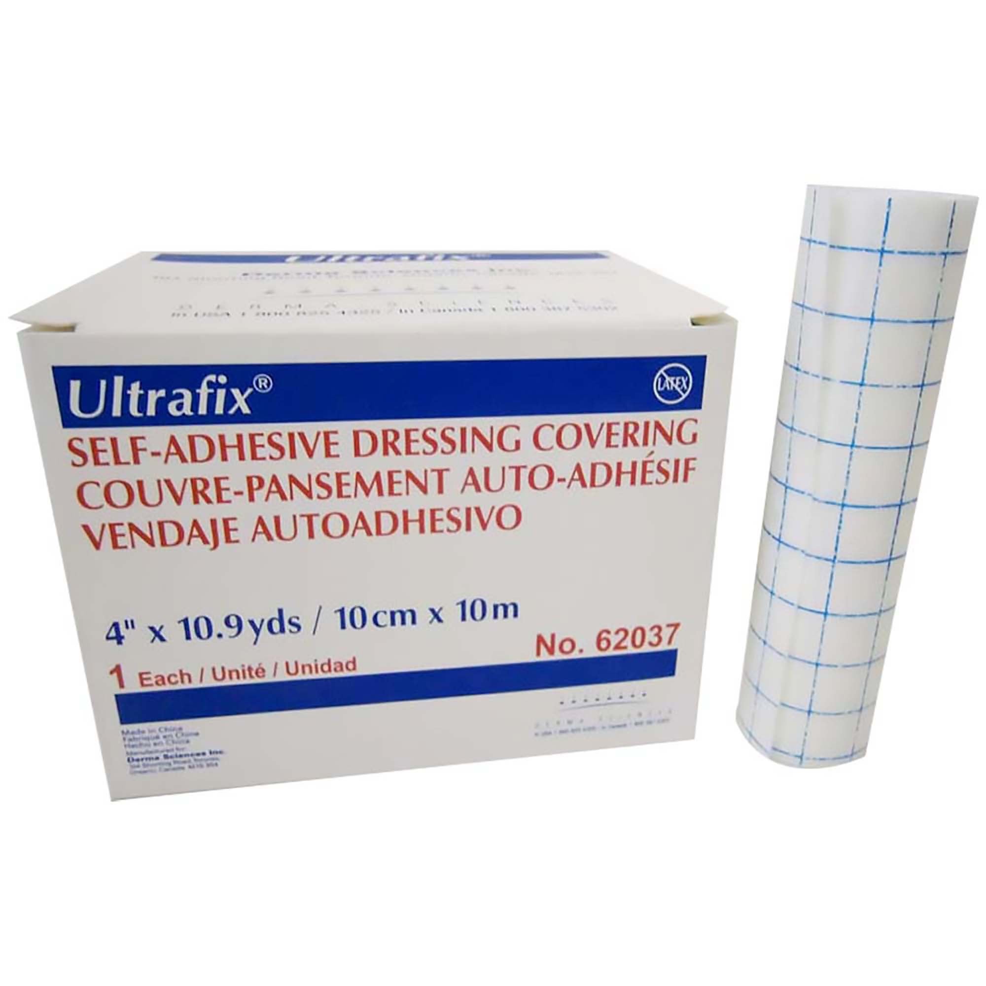 Ultrafix Nonwoven Dressing Retention Tape, 4 Inch x 11 Yard, White MK 810232