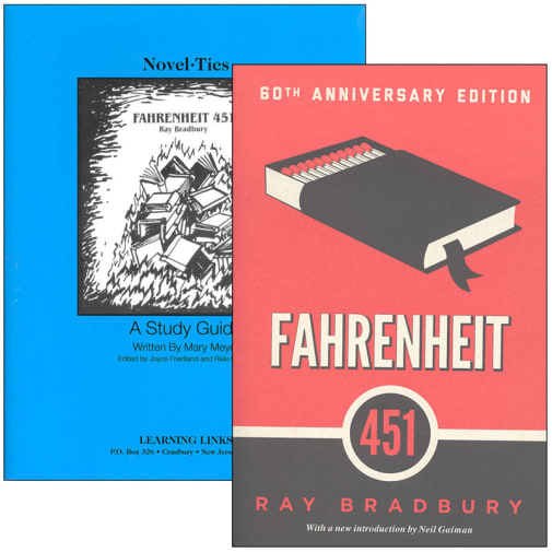 Fahrenheit 451 Novel-Ties Study Guide & Book Set