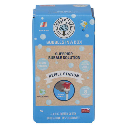Bubble Tree Original Refillable Bubble Solution System 1 Liter Refill Station