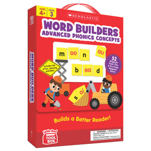 Little Red Tool Box: Word Builders -- Advanced Phonics Concepts