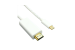 USB type C to HDMI v3.1 Cable 4K@60HZ, White, 3Ft