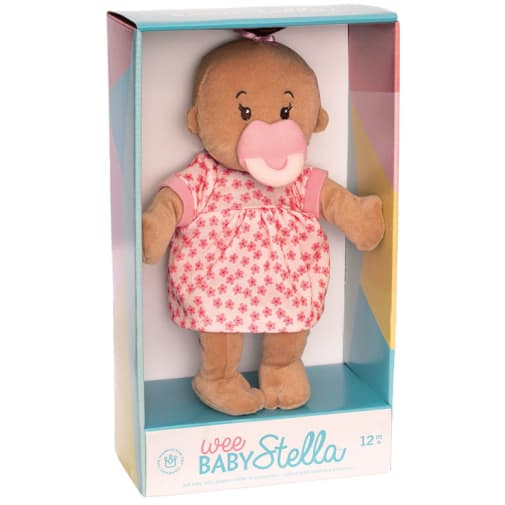 Wee Baby Stella Beige Doll with Brown Hair