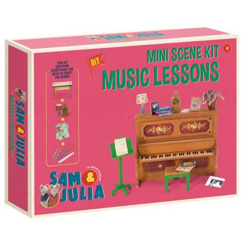 Sam & Julia DIY Mini Scene Kit - Music Lesson