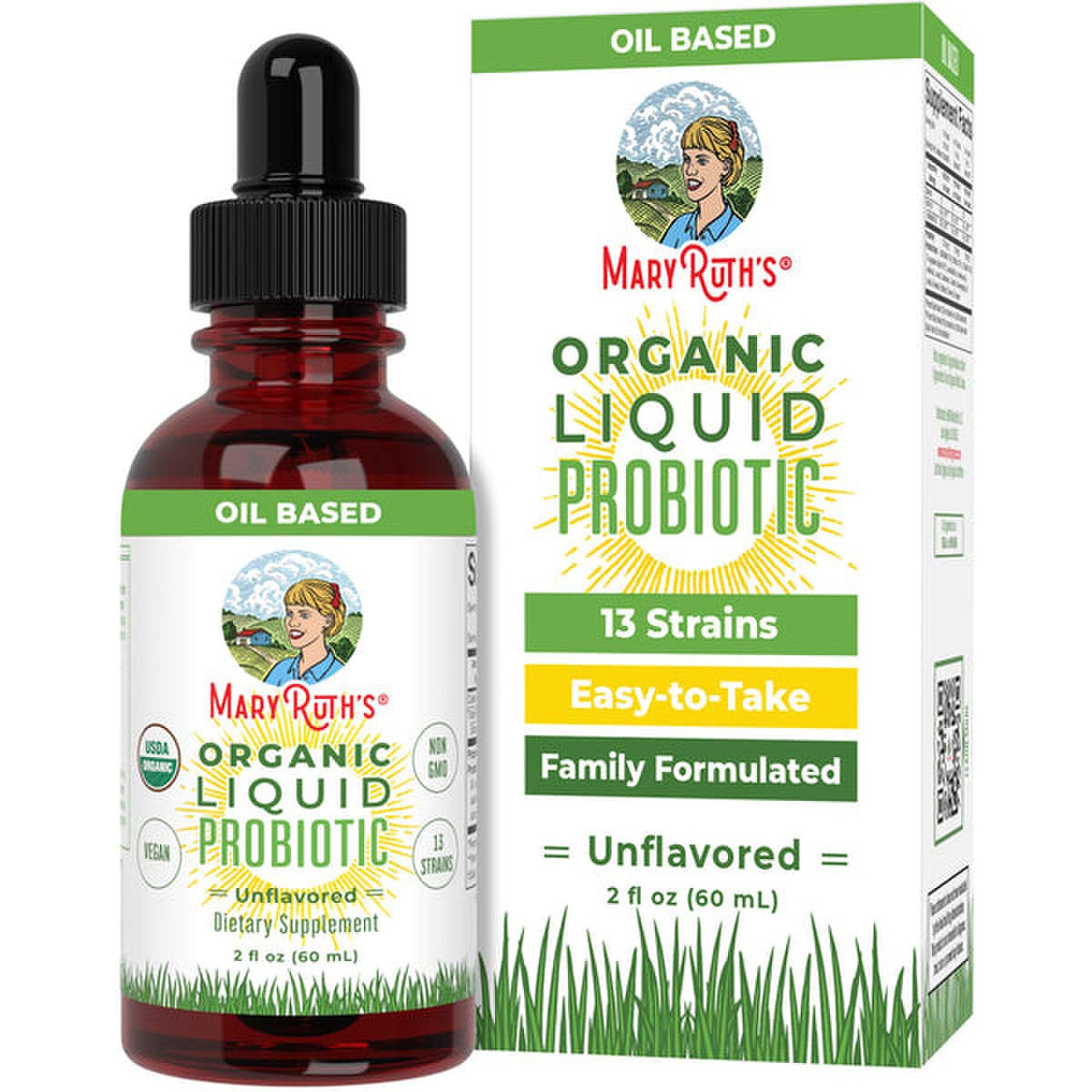 Mary Ruth's Oil-Based Organic Liquid Probiotic Drops MK 1271769