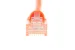 Cat6 Slim Snagless Ethernet Patch Cable, 6 ft, Orange