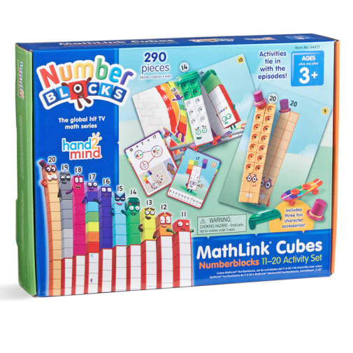 Numberblocks 11-20 Activity Set with MathLink Cubes