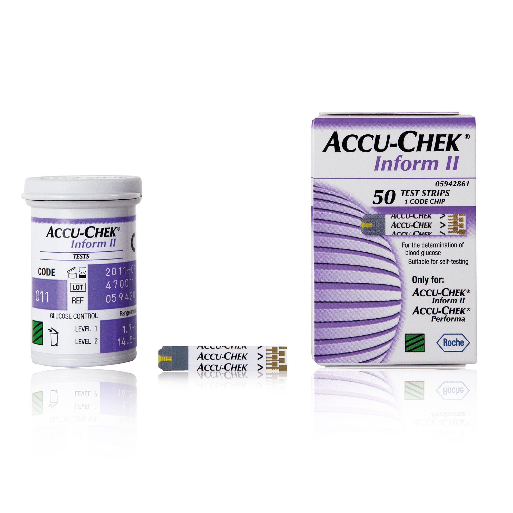 Accu-Chek Inform II Blood Glucose Test Strips MK 962405