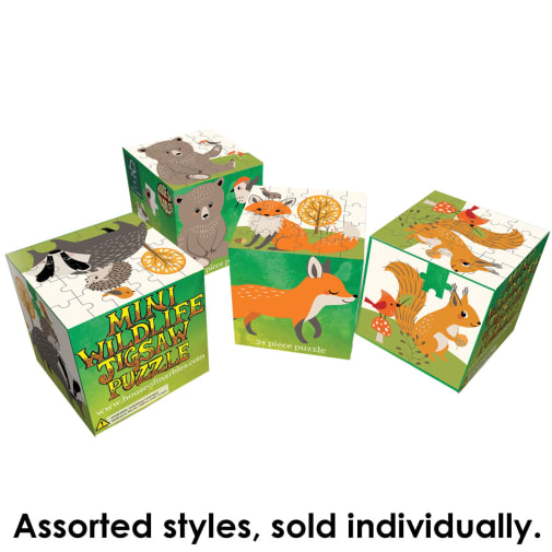 Mini Wildlife Jigsaw Puzzle (Assorted Style)