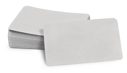Blank Playing Cards