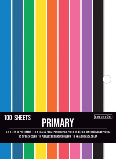 Photo Mats 4.5" x 7.25" - Primary