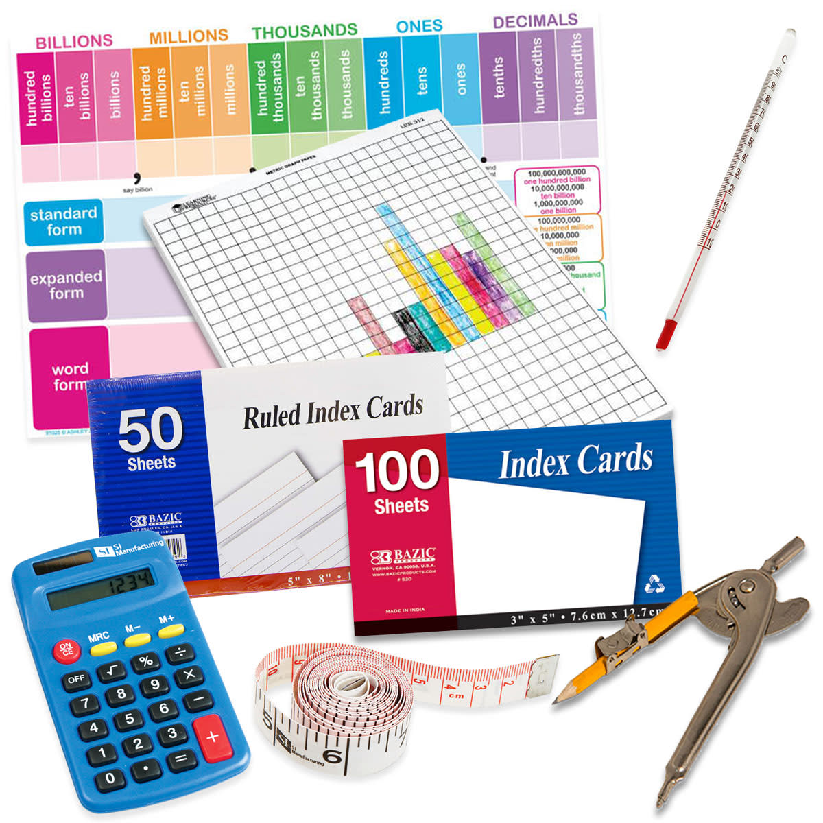 Horizons Grade 3-4 Add-On Manipulative Kit