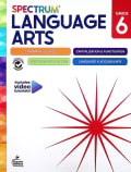 Spectrum Language Arts Workbook Grade 6 (2024 Edition)