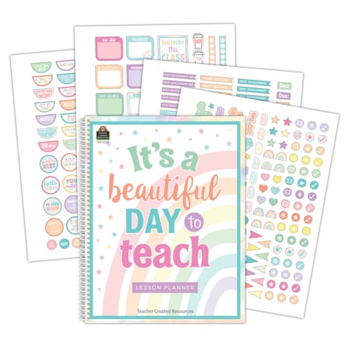 Pastel Pop Lesson Planner