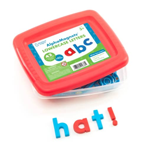 Color-Coded AlphaMagnets - Lowercase (42 Pieces)