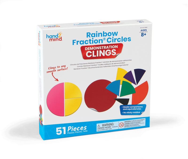 Rainbow Fraction Liquid Measuring Cups