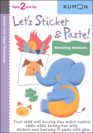 Let's Sticker and Paste! Amazing Animals