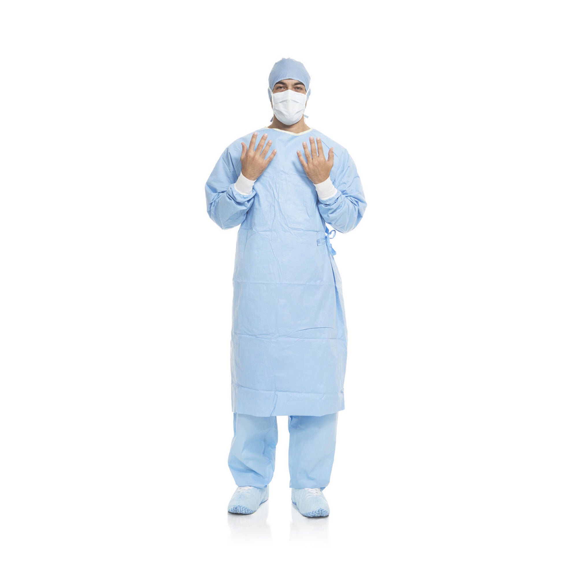 Aero Blue Surgical Gown with Towel, X-Large MK 930971