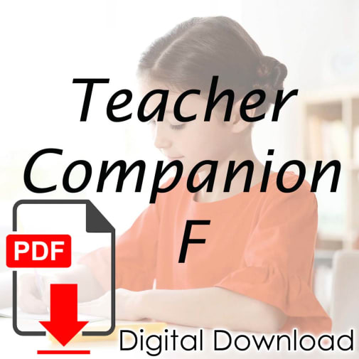 Teacher Companion to Getty-Dubay Italic Handwriting Book F PDF
