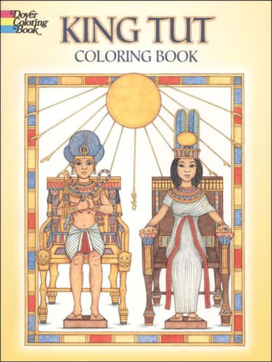 King Tut Coloring Book