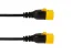 AC Power Cord, C13 to C14, 18 AWG, 4 Ft, Black, V-Lock