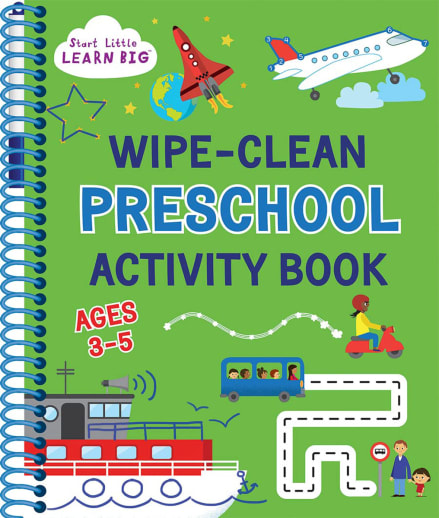 Wipe-Clean Preschool Activity Book