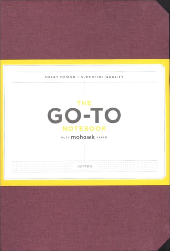 Go-To Notebook Mulberry Wine - Dotted