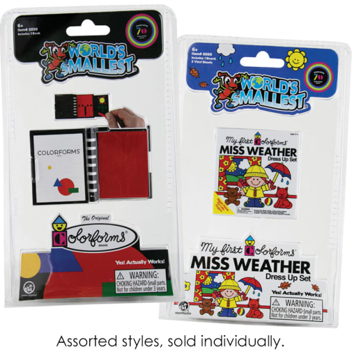 World's Smallest Colorforms (assorted)