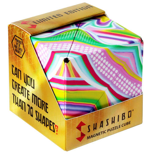 Shashibo Magnetic Puzzle Cube - Metamorph (Mystic Bloom)