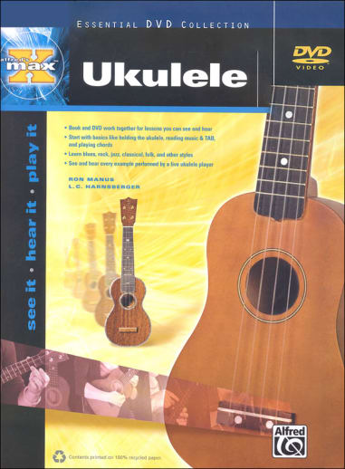 Alfred's Max Ukulele Course Book & DVD