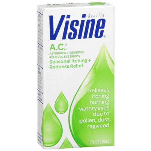 Visine AC Tetrahydrozoline Eye Drops MK 861271