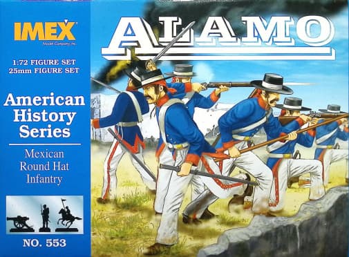 Mexican R.H. Infantry Alamo 1/72 Scale