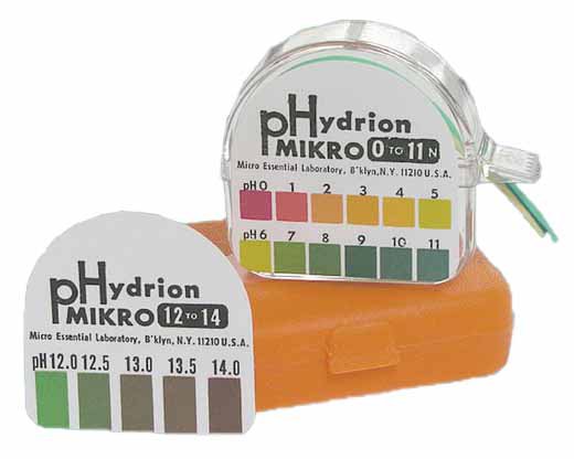 pH Paper in Dispenser Hydrion Mikro 0 to 14.0 MK 1137828