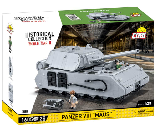 COBI Panzer VIII "Maus" Heavy Tank - 1605 pieces (World War II Historical Collection)