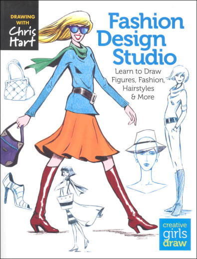 Fashion Design Studio: Learn to Draw Figures, Fashion, Hairstyles & More