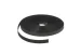 Velcro Qwik Tie Uncut Tape Roll, 1/2in x 25 Yards, Black