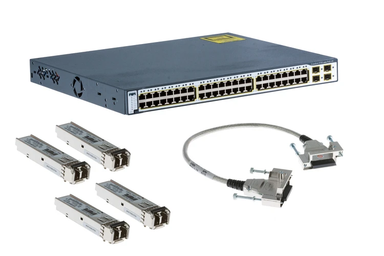 Cisco WS-C3750-48PS-S Switch | 48-Port PoE Gigabit Cisco WS-C3750-48PS-S Switch | 48-Port PoE Gigabit