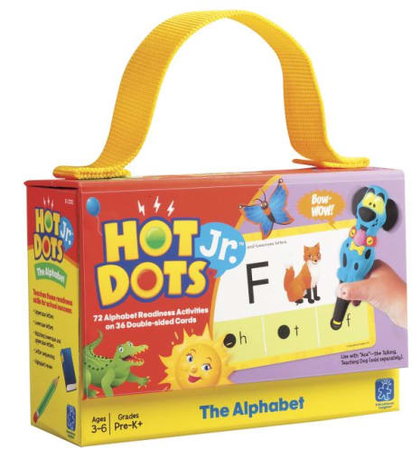Hot Dots Jr. Card Set - The Alphabet