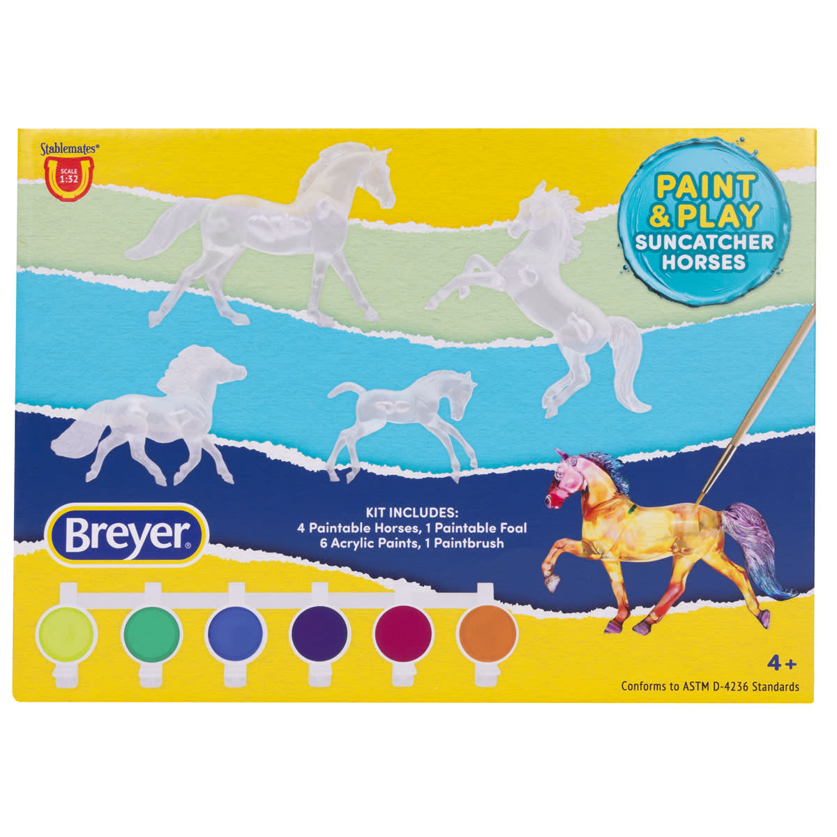 Breyer Suncatcher Horses Paint & Play