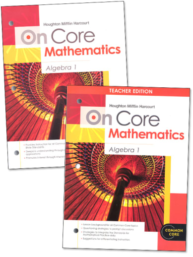 On Core Mathematics Bundle Algebra 1