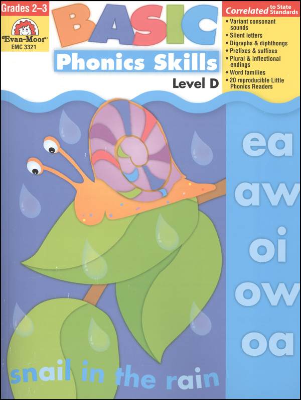 Basic Phonics Skills, Level D