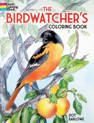 Birdwatcher's Coloring Book